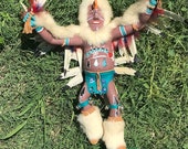 Eagle Dancer, Vintage Eagle Dancer Kachina Doll, Eagle Dancer Figure, Wooden Sculpture, Collectible Decor, Display