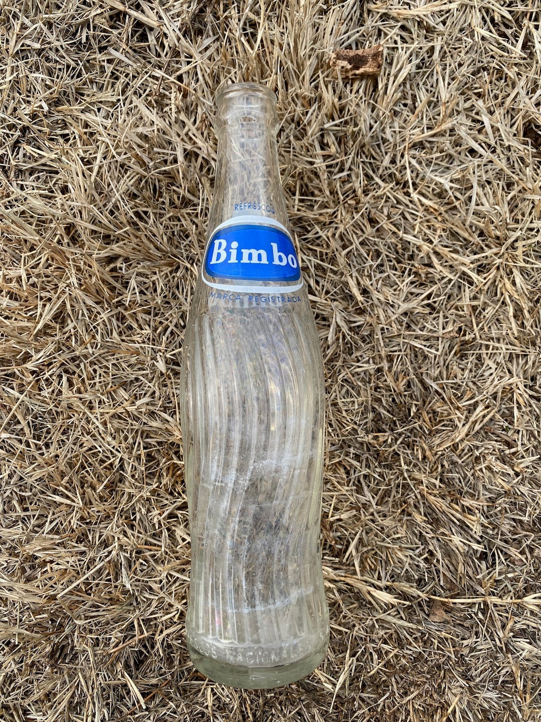 Vintage Bimbo Bottle, Bimbo Glass Bottle, Bimbo Soda Bottle ...