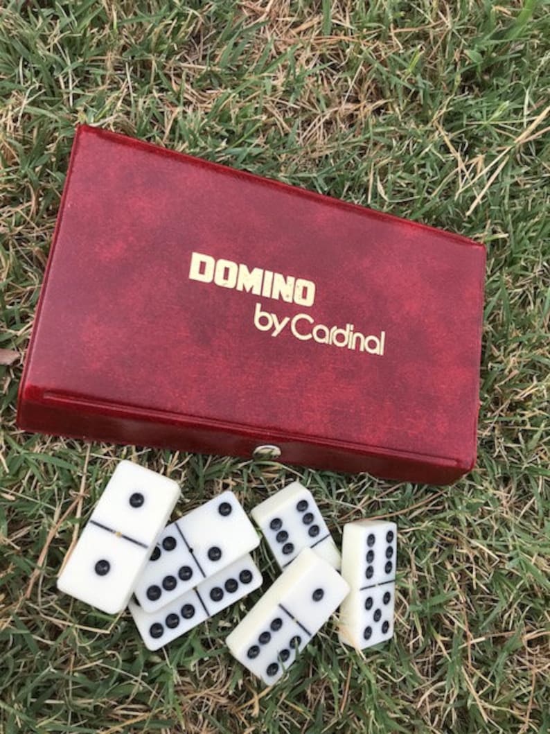 Gift Cardinal Dominoes Table Games Playtime Vintage Domino by Cardinal