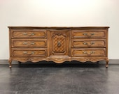 THOMASVILLE Camile Oak French Country Style Triple Dresser