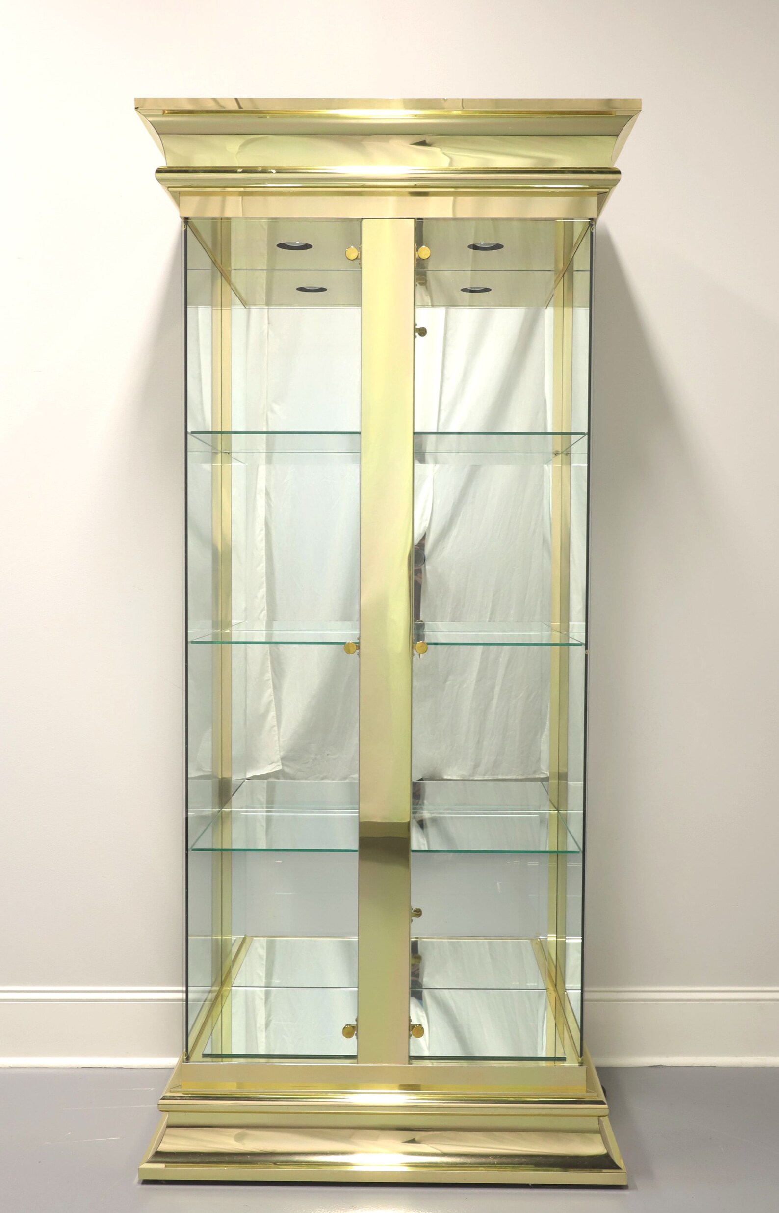 glass curio cabinet