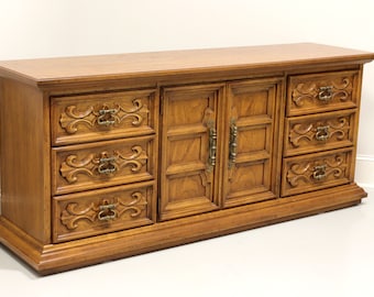 DREXEL Velero Mid 20th Century Spanish Style Triple Dresser