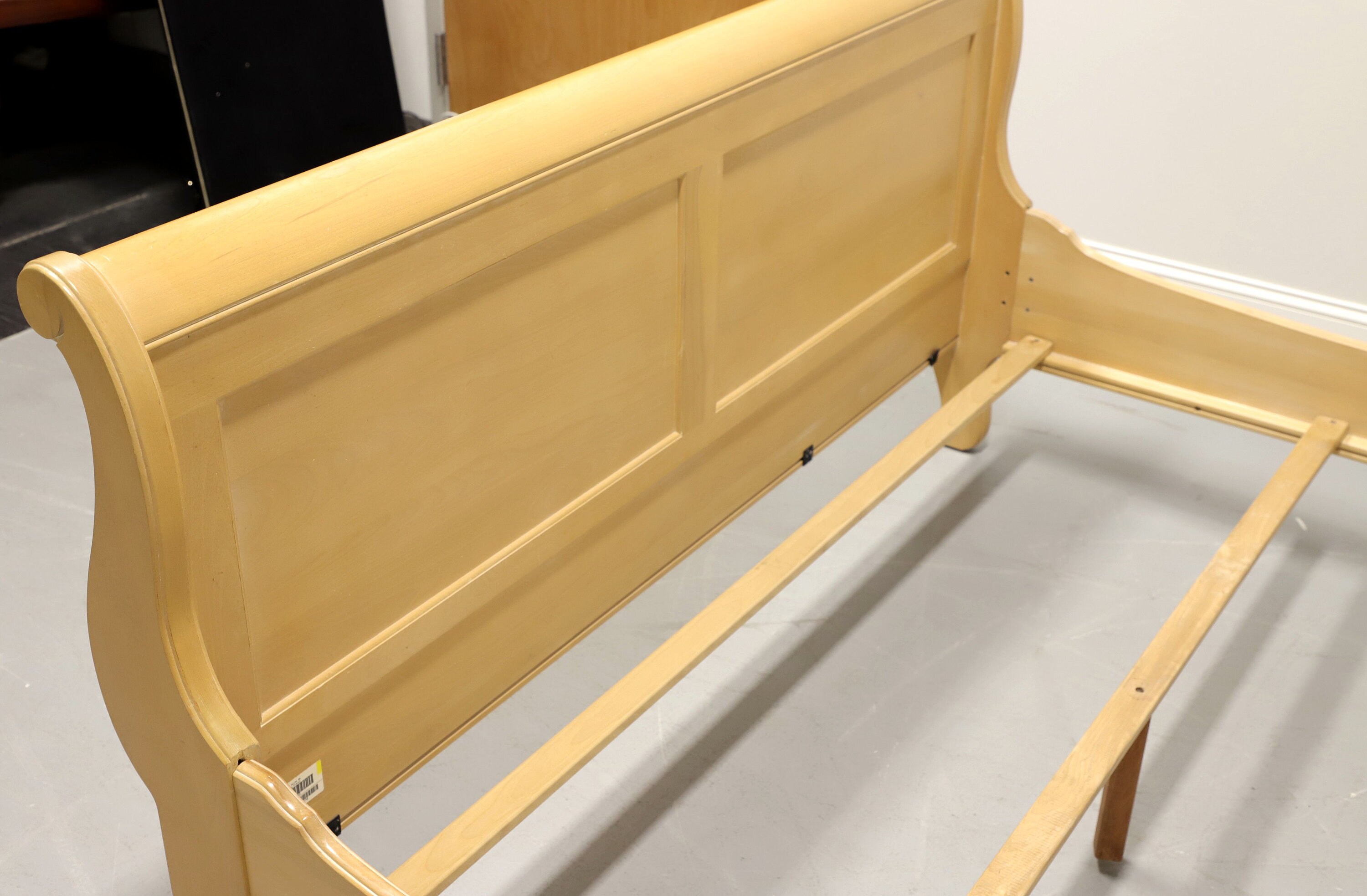Ethan allen country french sleigh bed deals