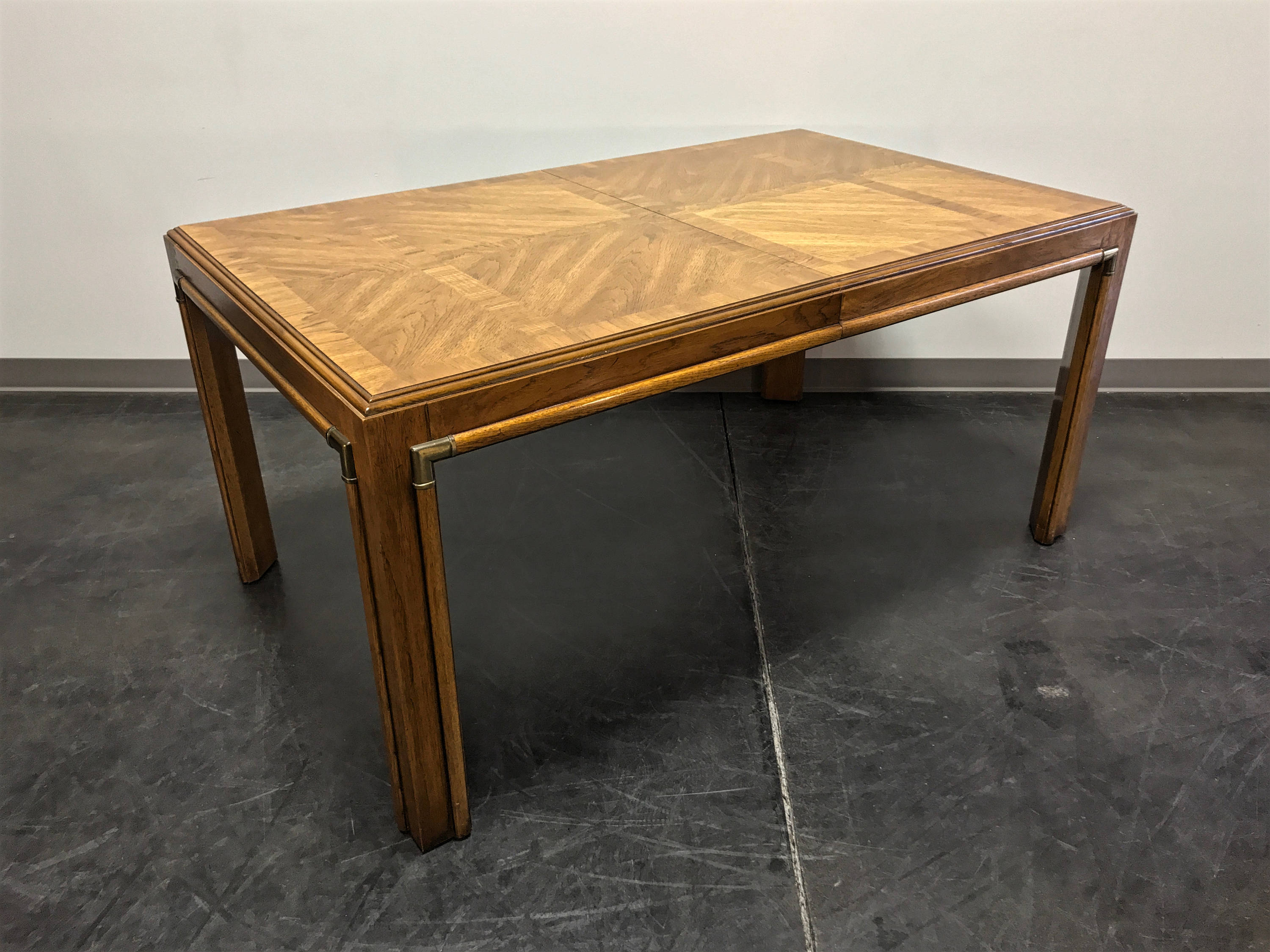 Drexel Heritage Accolade Campaign Style Dining Table Etsy