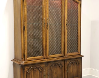 DREXEL Touraine II Pecan French Country China Cabinet