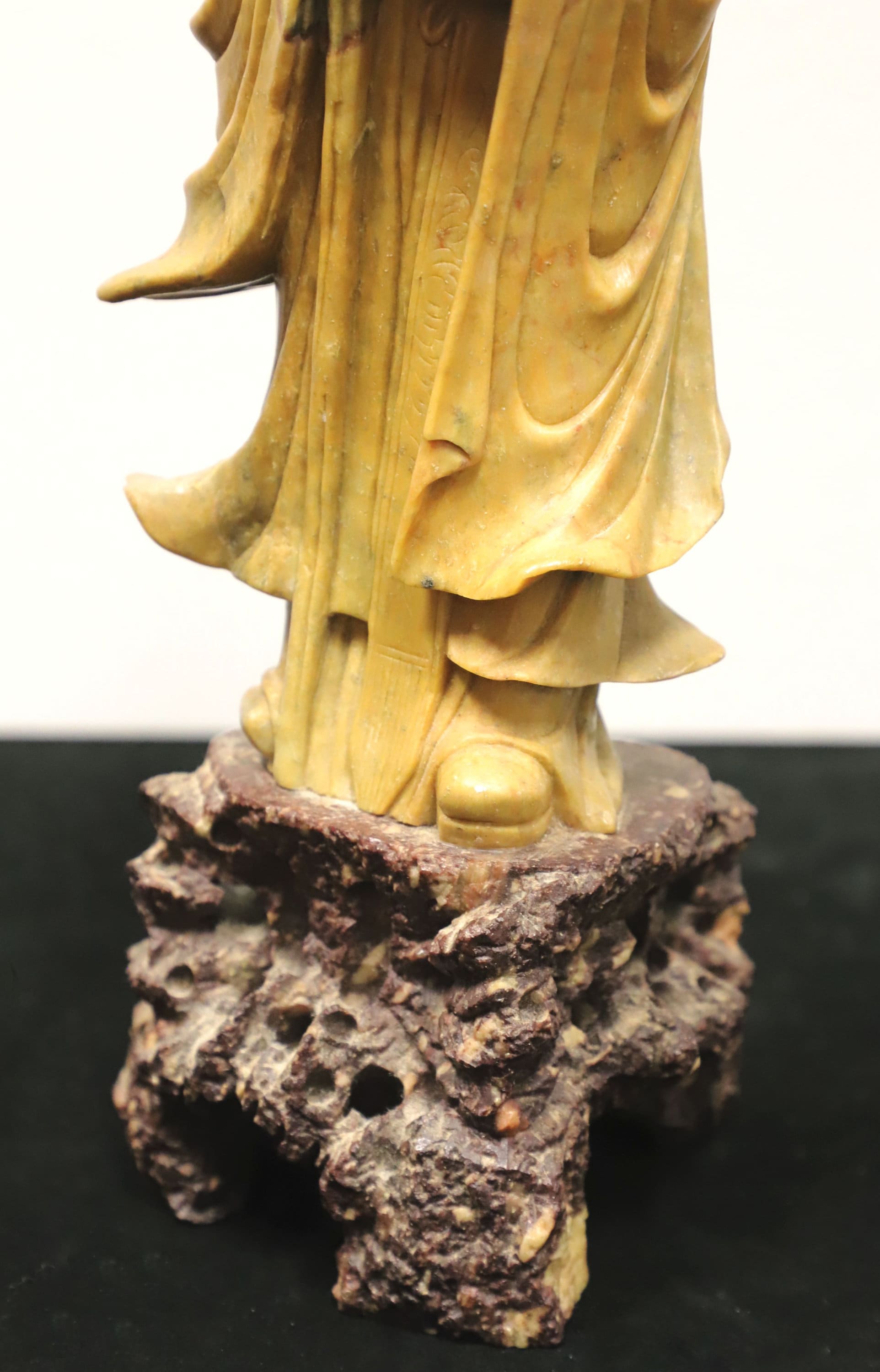 Mid 20th Century Carved Soapstone Sculpture shou Etsy