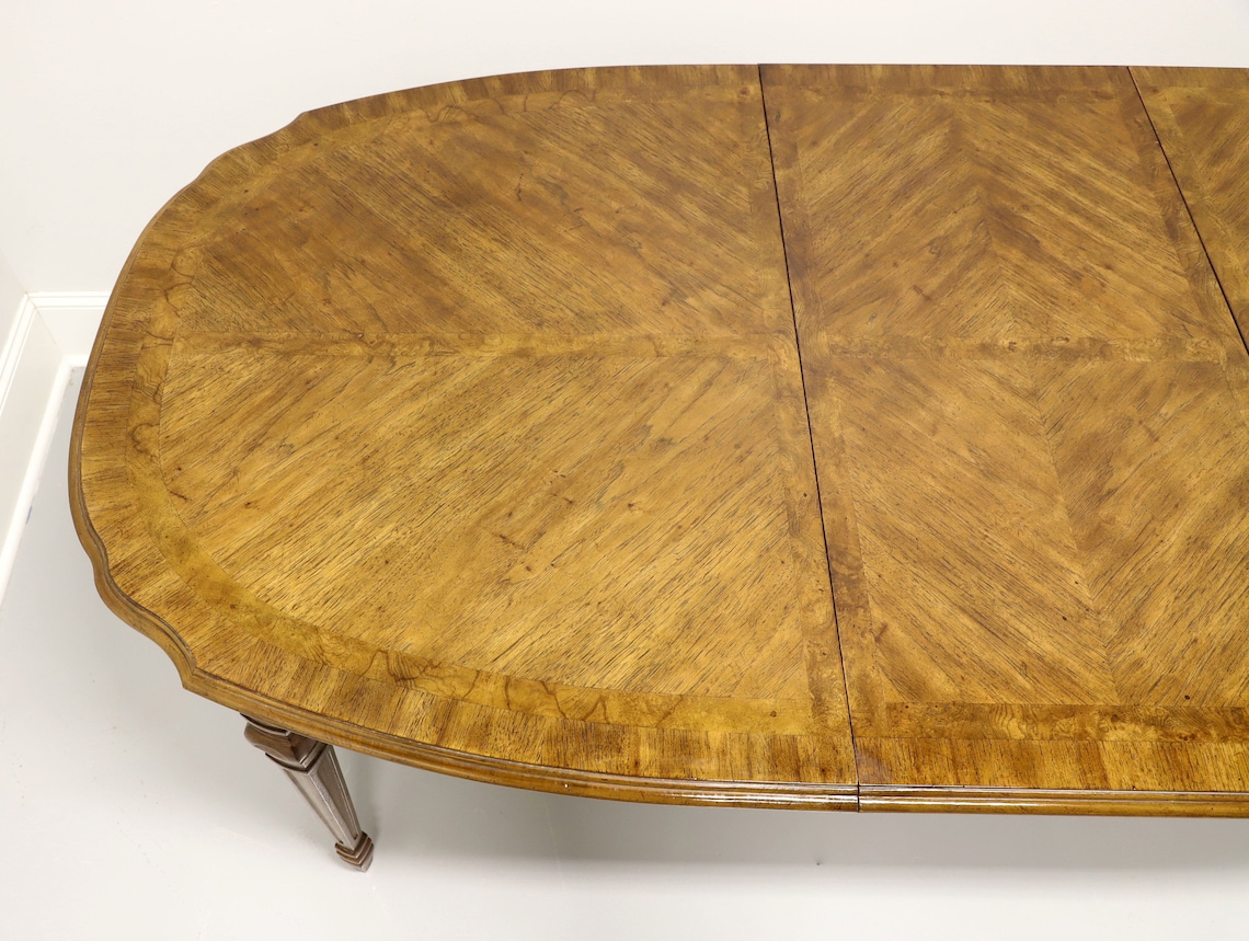 DREXEL HERITAGE French Provincial Style Oak Dining Table Etsy