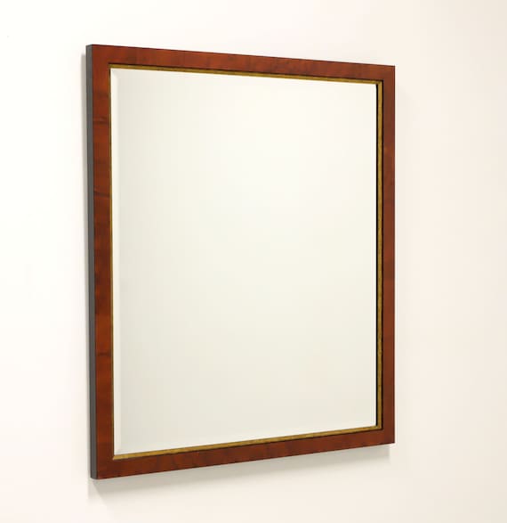 A Wonderful 19th Century Burled Elm Frame Mirror A Wonderful 19th Century Burled Elm Frame Mirror