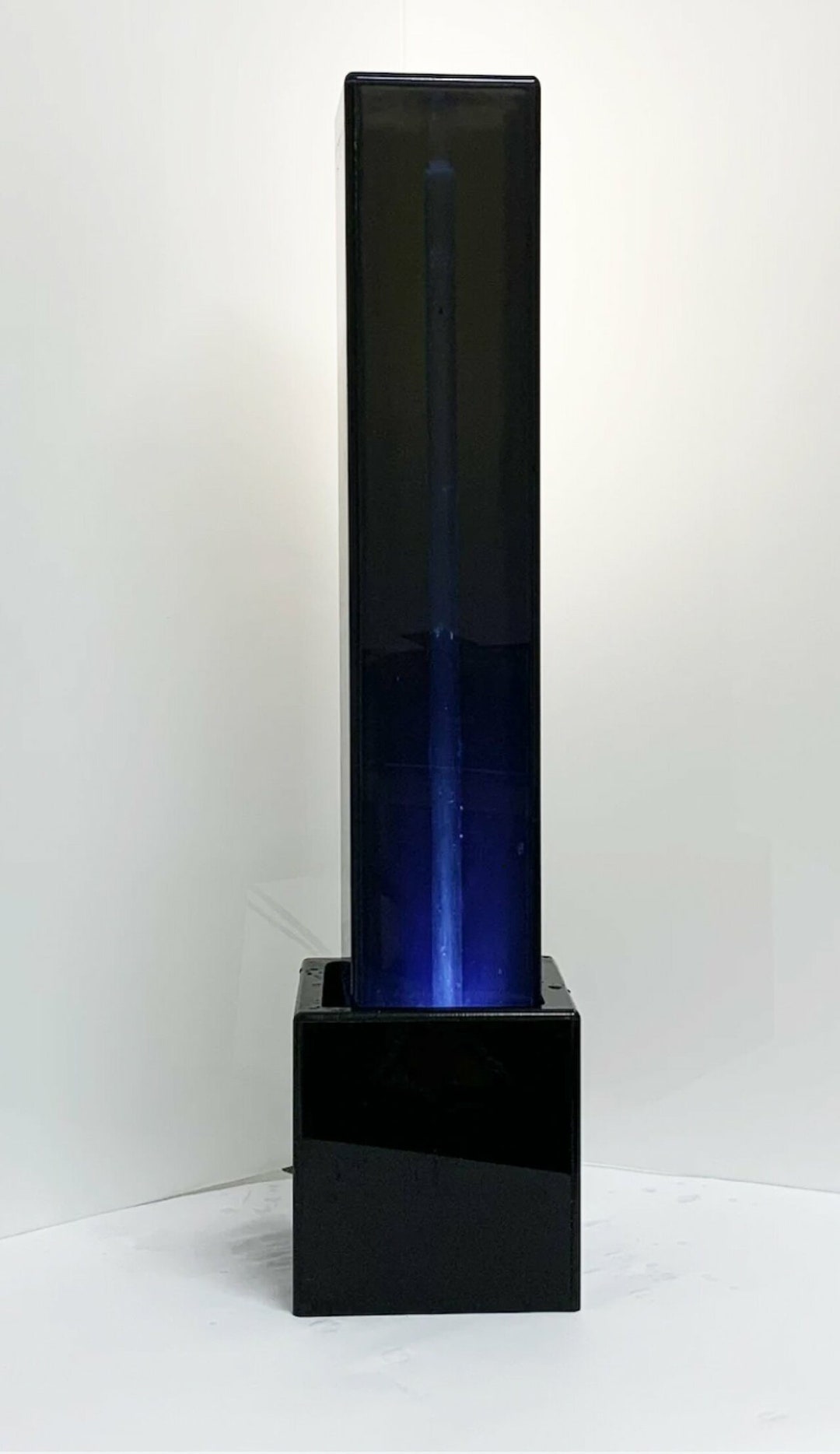 Original Fountain Art Dreamlight Gray Smoke Large Etsy