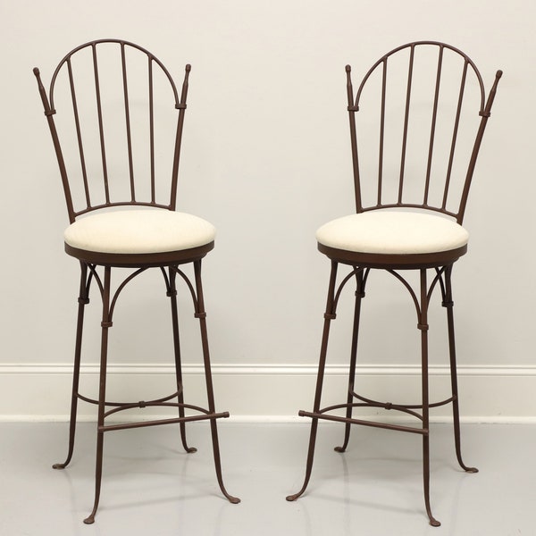 Wrought Iron Bar Stools Etsy