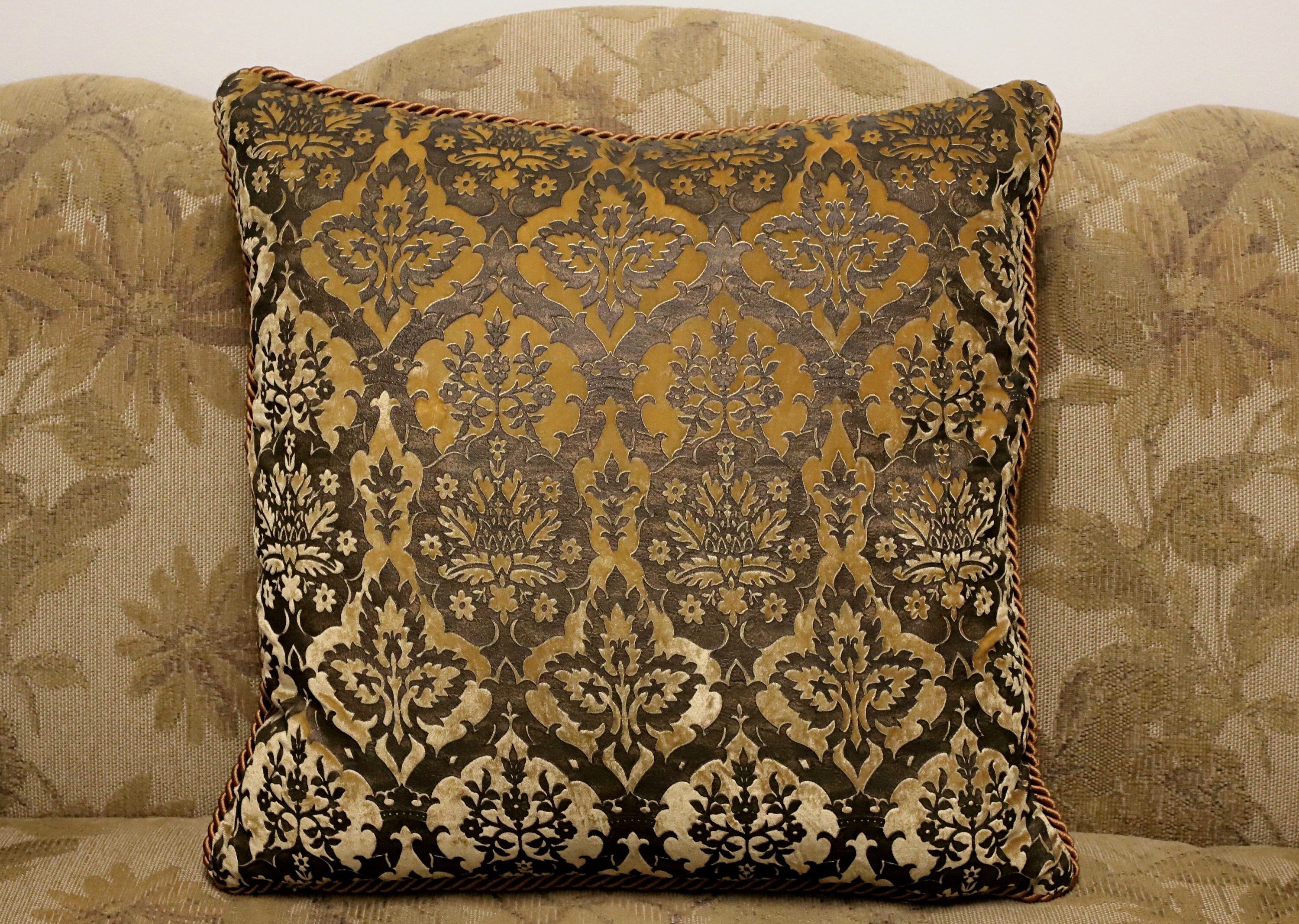 MARGE CARSON Crushed Velvet Pillows Pair Etsy