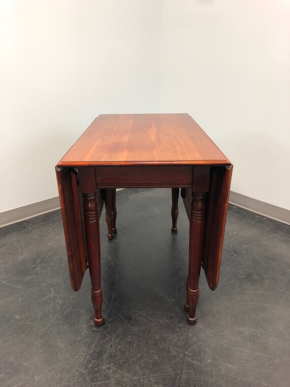 Antique Cherry Gateleg Drop leaf Dining Table Etsy UK