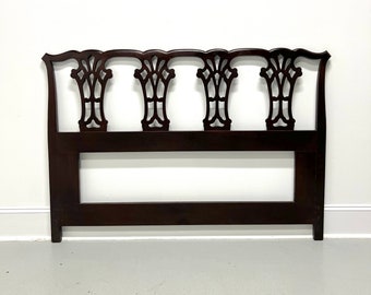 WELLINGTON HALL Mahogany Chippendale Queen Size Headboard