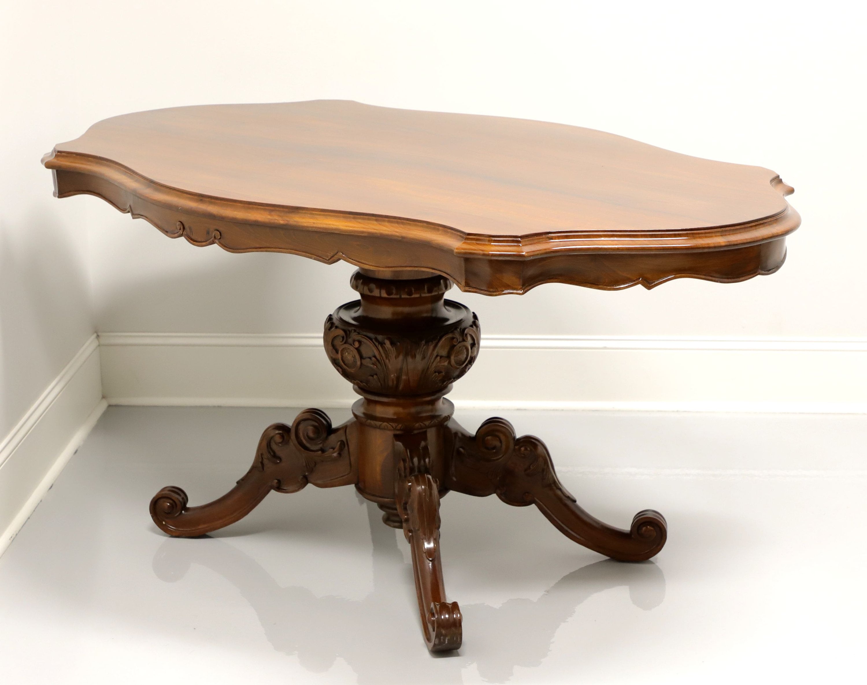 Mid 20th Century Vintage Italian Baroque Dining Table Etsy