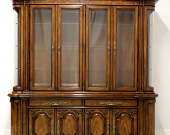 WHITE OF MEBANE Mid 20th Century French Country China Display Cabinet