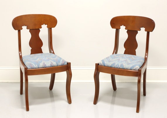 Solid cherry dining deals chairs