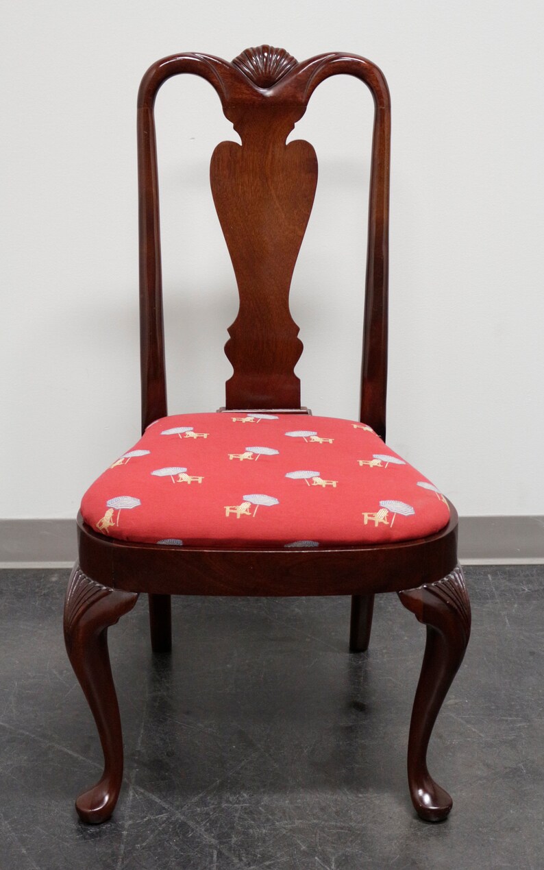 HICKORY CHAIR Queen Anne Style Dining Side Chair Etsy