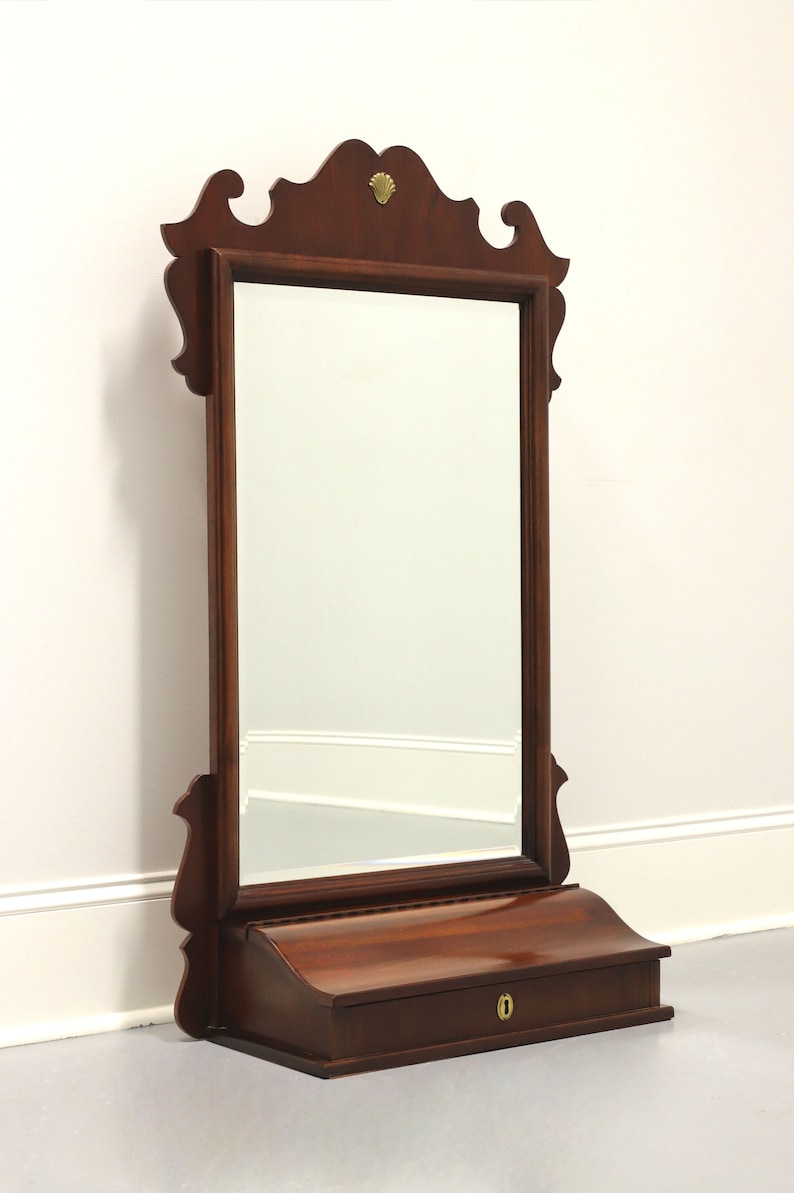LEXINGTON Large Mahogany Dresser/vanity Shaving Mirror Etsy