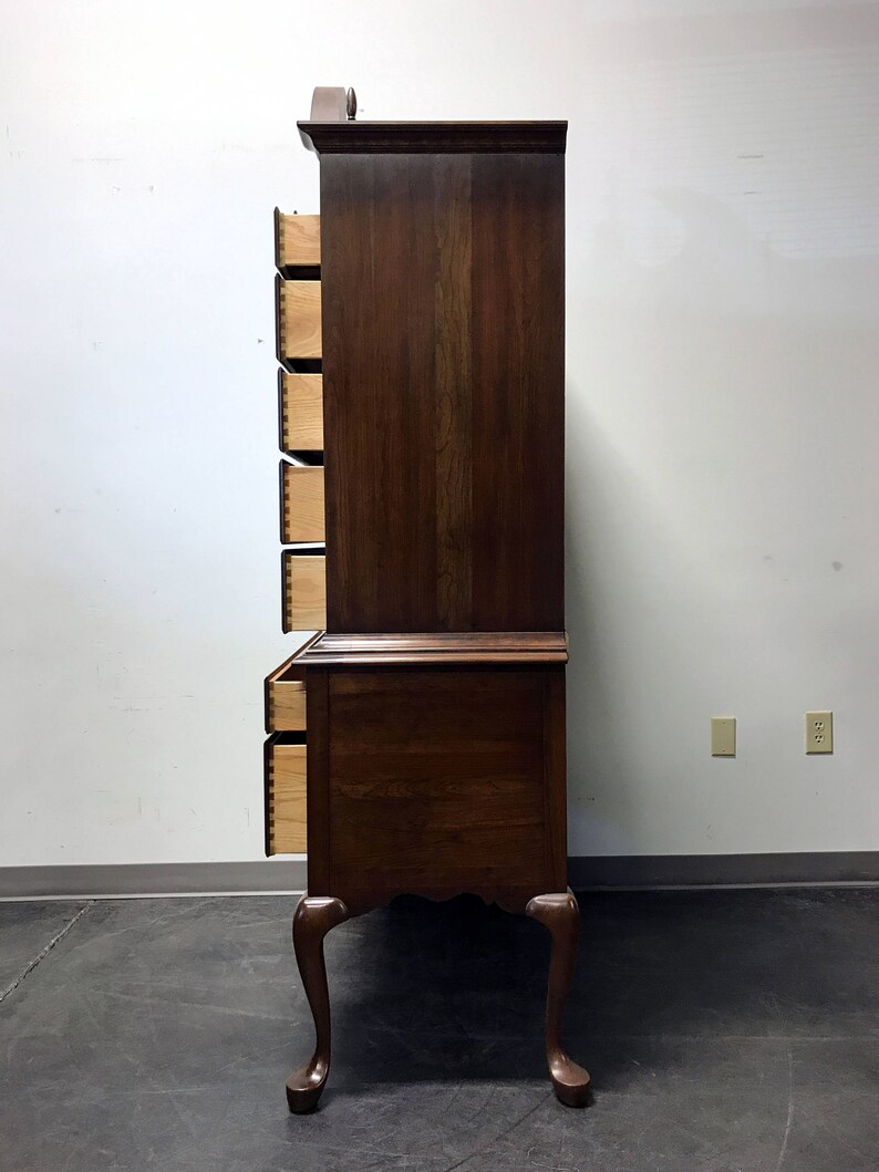 PENNSYLVANIA HOUSE Solid Cherry Queen Anne Highboy Chest Etsy