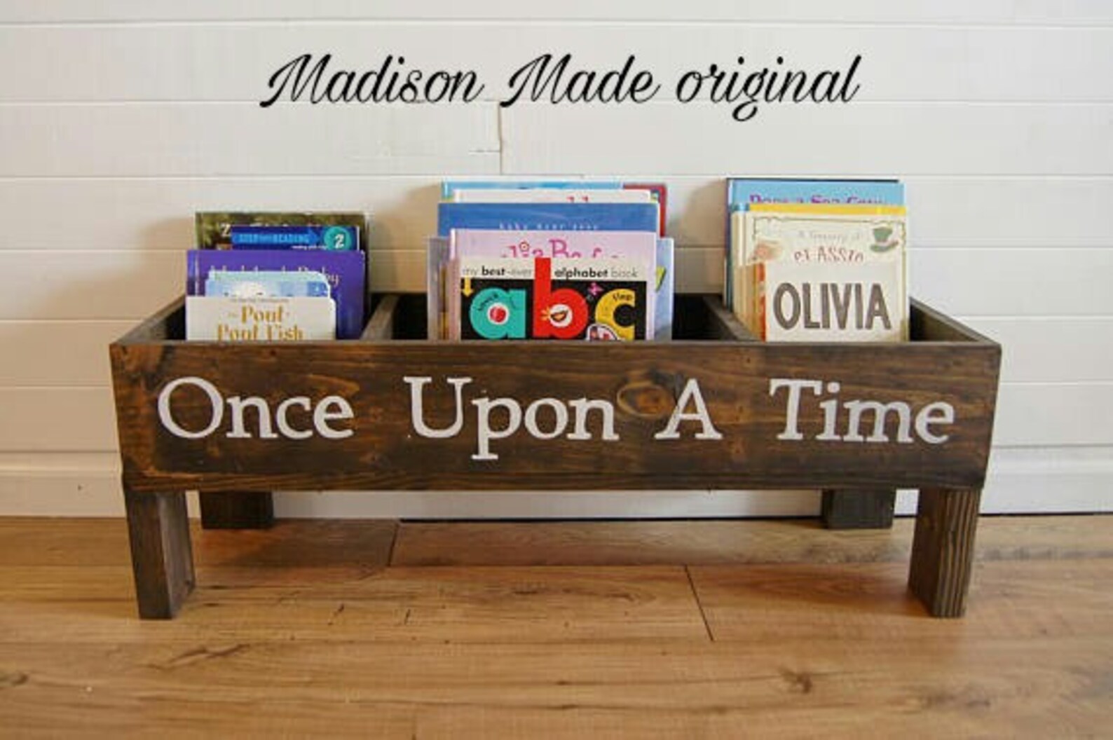 Bookshelf Baby Nursery Bookcase Book Bin Kids Storage Etsy Canada