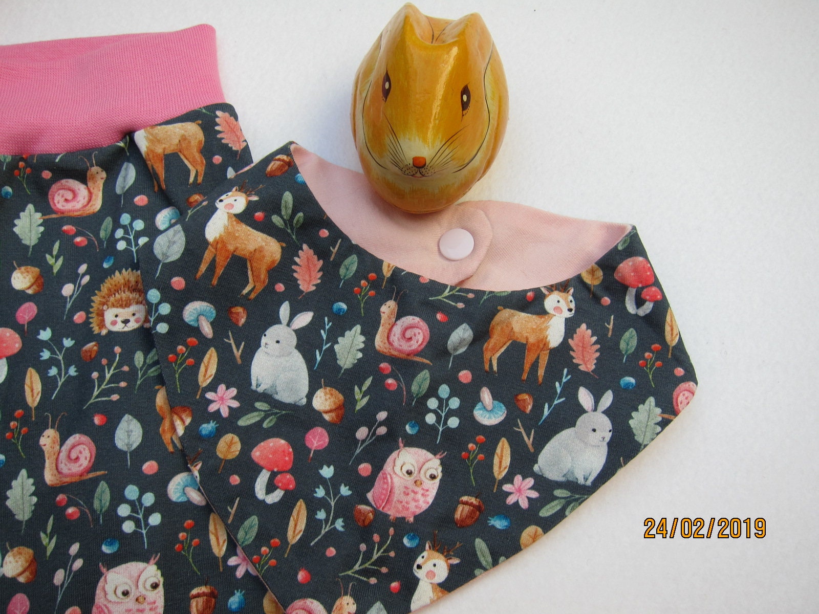 Newborn Baby Bloomers Set With Beanie and Reversible Bib Etsy