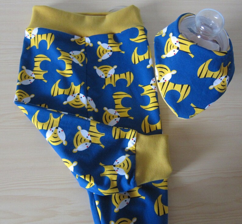 Baby Bloomers Pants With Reversible Bib Set Tigers US Size Etsy