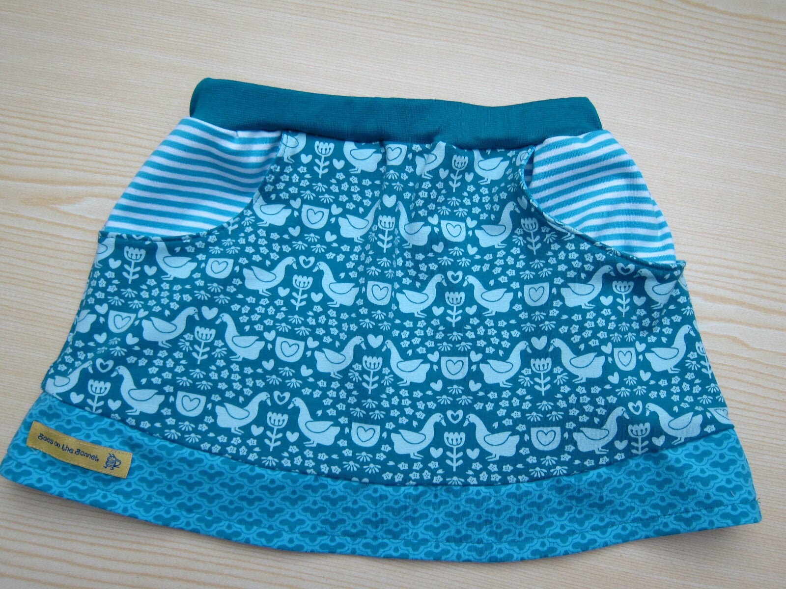 Baby Girl Jersey Skirt Summer Skirt Skirt Folklore Geese Etsy