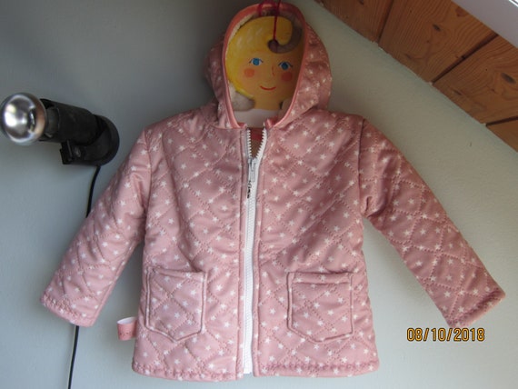 quilted jacket for baby girl