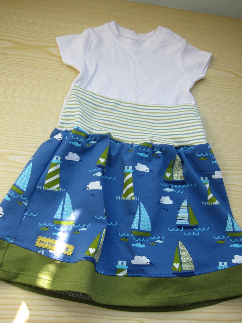 Baby Girl Jersey Skirt Jolly Boat Summer Skirt Skirt Sail Etsy