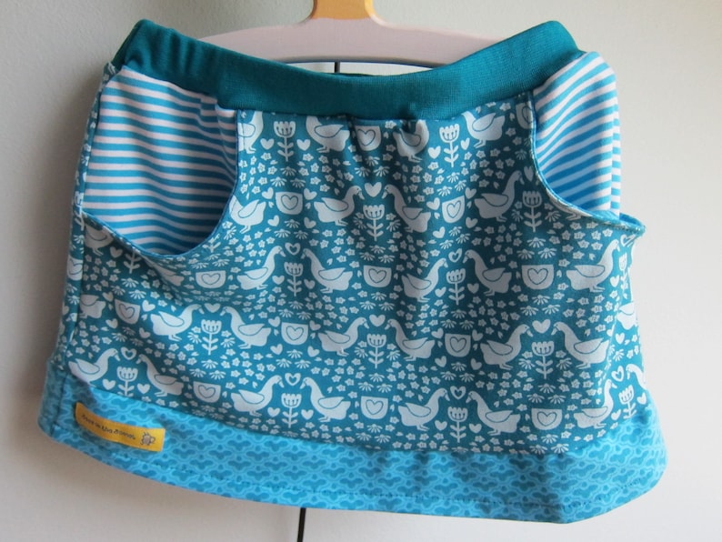 Baby girl jersey skirt summer skirt skirt folklore geese Etsy