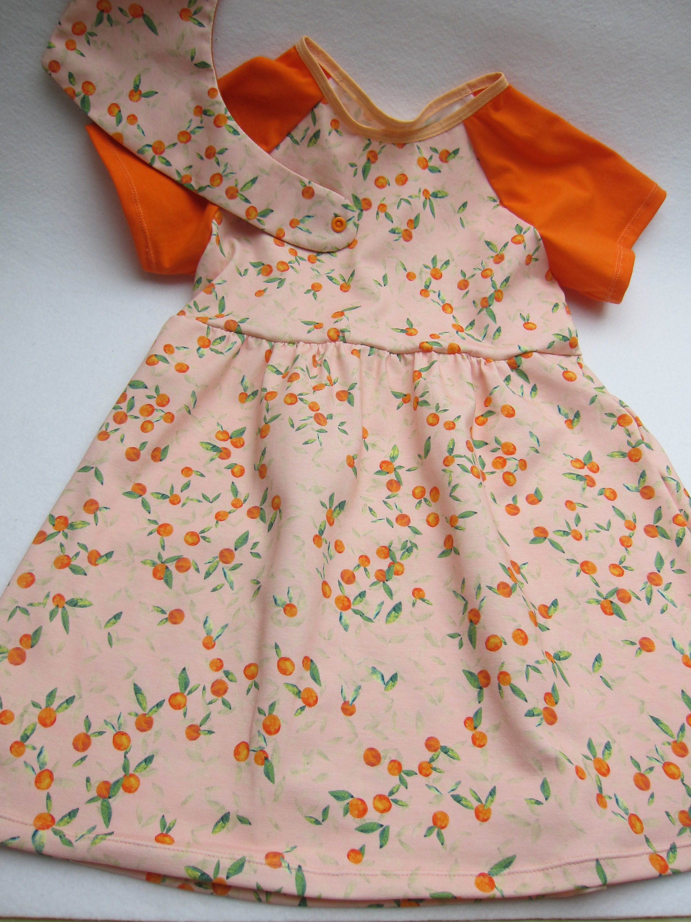 2 Stück Baby Mädchen Kleidchen Kleid  BIO Baumwolle Hängerchen  NEU 