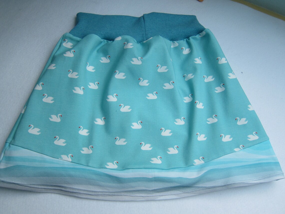 Baby Girl's Skirt Summer Skirt Turquoise Jersey Skirt Etsy
