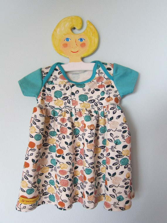 Organic Cotton Strampler mit Shirt Soft Rose