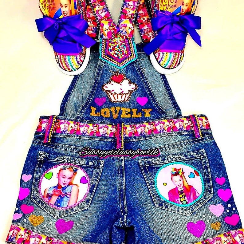 Jojo Siwa Bling Overalls Jojo Siwa Jojo Siwa Birthday | Etsy