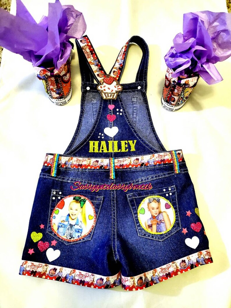 Jojo Siwa Bling Overalls Jojo Siwa Jojo Siwa Birthday | Etsy