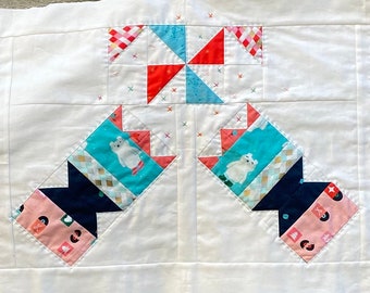 Pull Bang Pop patchwork quilting pattern