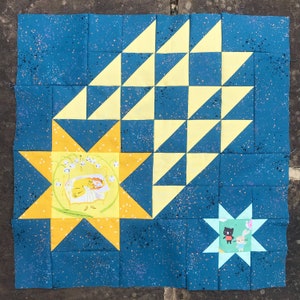 Star Stream Quilt PDF