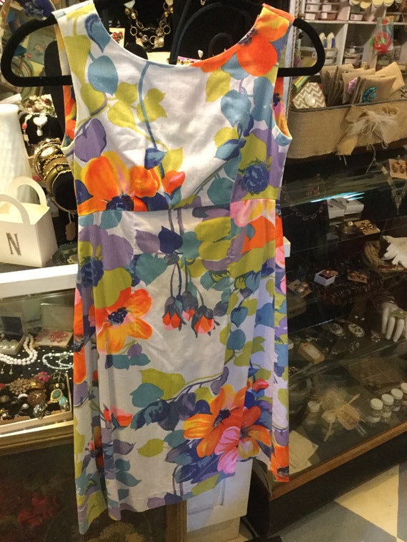 Floral Hawaiian dress