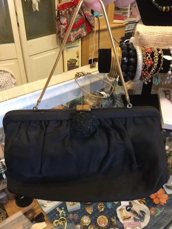 Satin 50's purse