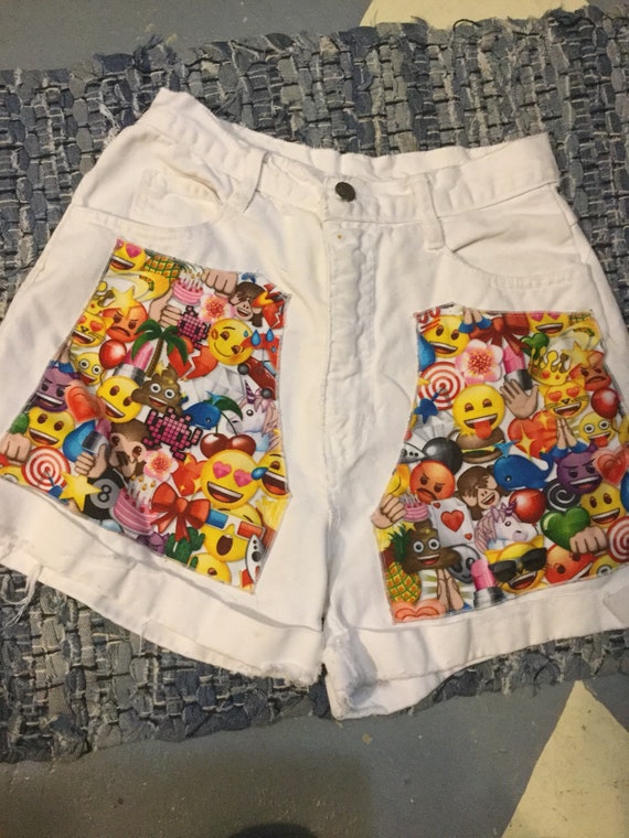 paris blues jean shorts