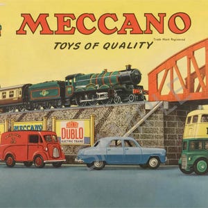 DINKY HORNBY MECCANO TARIF 1939 ancien et original