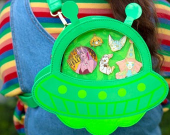 Cosmic Love UFO Ita Bag - Side Bag / Backpack / Itabag