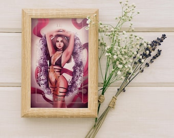 The World Tarot Card Art Print: Ready to Gift (4x6")