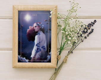 The Star Tarot Card Art Print: Ready to Gift, 4x6" Mini Print