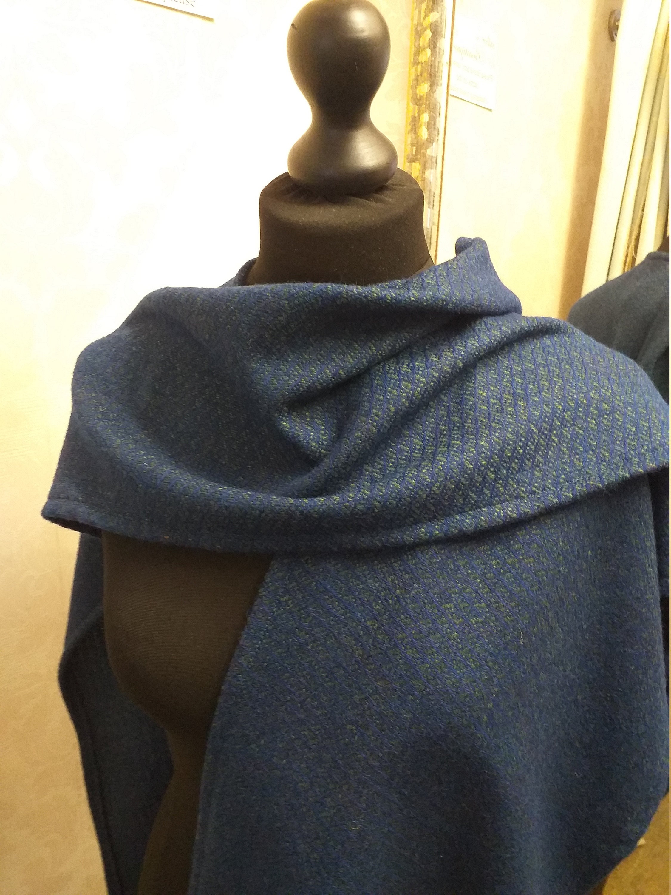 Cape Coat With Scarf - Etsy
