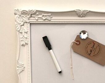 MAGNET BOARD | Small Magnetic Board | Small Dry Erase Board | Small Whiteboard | Small White Board | White Dry Erase Board