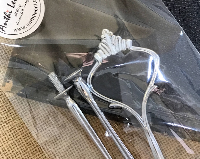 Silver Cake Stand Hardware Kit Cake Stand Hardware Set Cake Stand