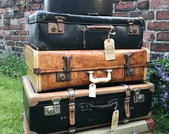 vintage suitcase etsy