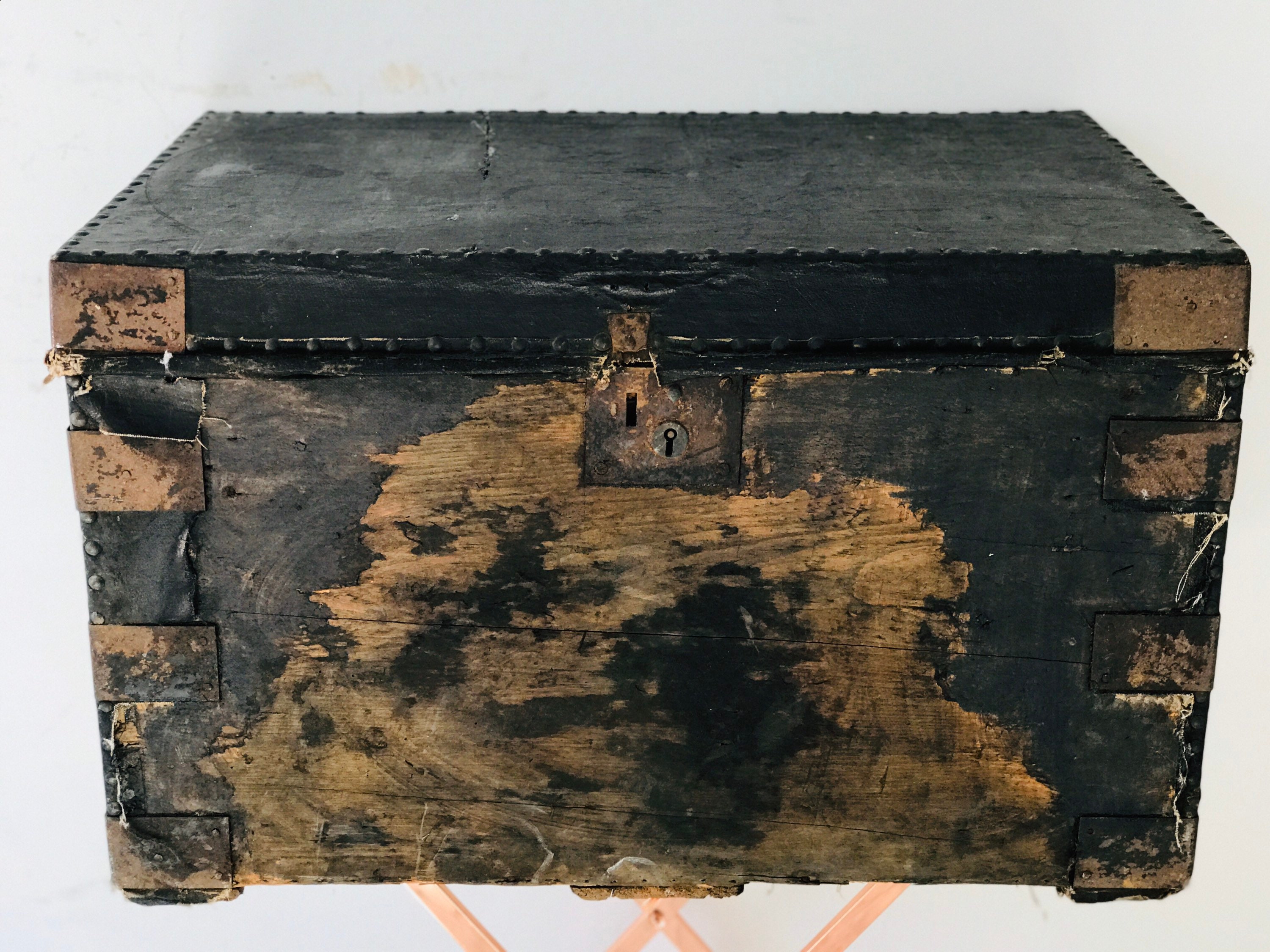 Large Wood Treasure Chest Vintage Coffee Table Storage Trunk Pirate Box Drawers Trunks Chests Home Garden Worldenergy Ae