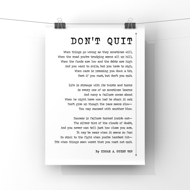 Don 39 t Quit Poem by Edgar A Guest - Il 794xN.2768477928 3y0b 
